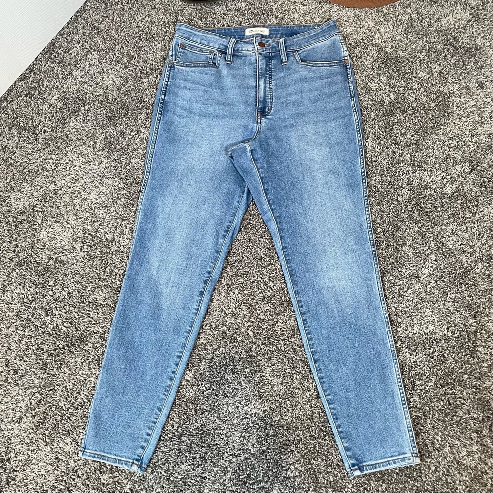 Madewell Curvy Roadtripper High Rise Conroe Wash Authentic Jeans Size 30 - Picture 5 of 12
